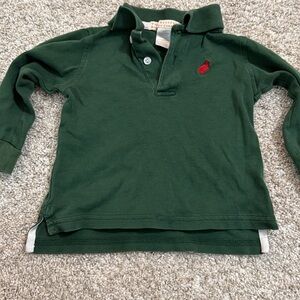 The Beaufort Bonnet Company Forest Green Kids Polo